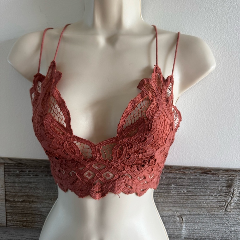 Free People Intimately FP Adella Longline Bralette Size XS NWT
